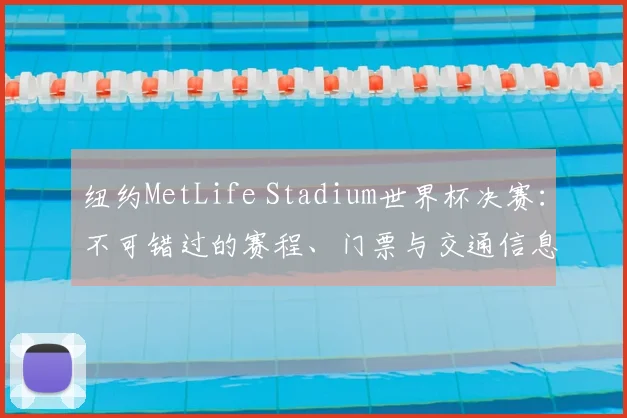 纽约MetLife Stadium世界杯决赛：不可错过的赛程、门票与交通信息