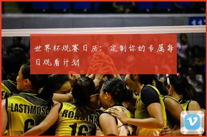 世界杯观赛日历：定制你的专属每日观看计划