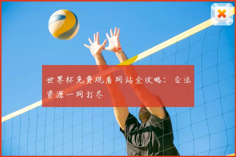 世界杯免费观看网站全攻略：合法资源一网打尽